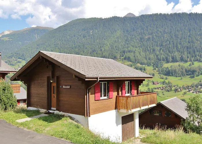 In Wiler Near Lift & Views Chalet Fiesch