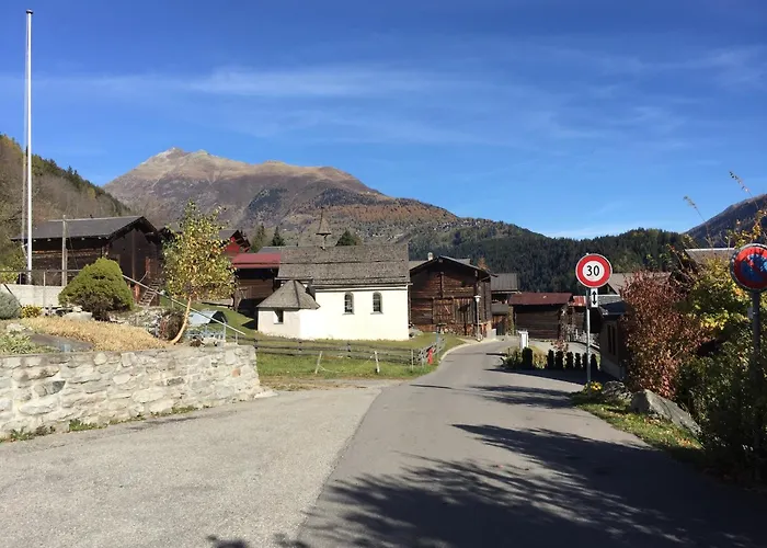 In Wiler Near Lift & Views Chalet Fiesch